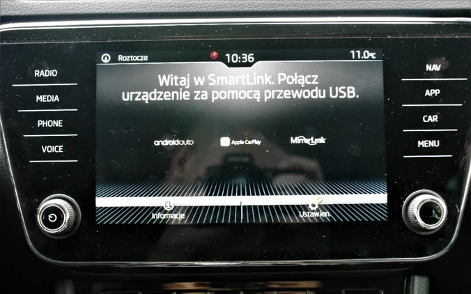Skoda Superb cena 110900 przebieg: 80166, rok produkcji 2019 z Kielce małe 326